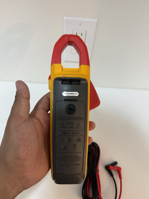 FLUKE 376FC WIRELESS TRUE RMS AC/DC CLAMP METER W/ BAG & LEADS - SHIPS FAST