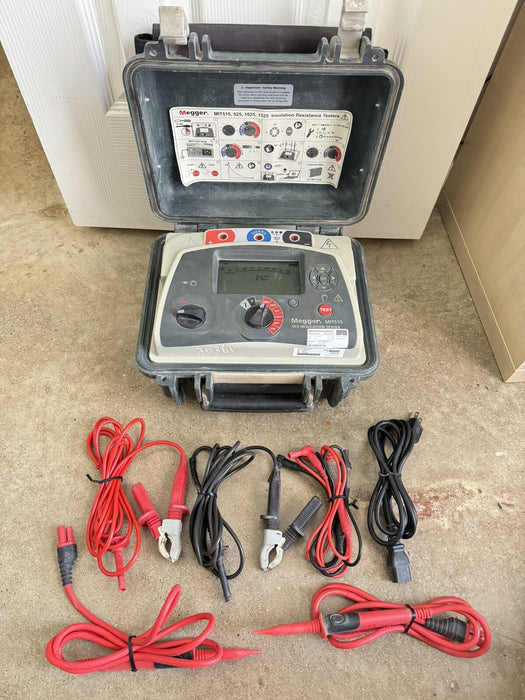MEGGER MIT515 5kV INSULATION RESISTANCE TESTER(CALIBRATED 2023) FREE SHIPPING