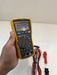FLUKE 117 TRUE RMS MULTIMETER W/ LEADS & CLIPS - SHIPS FAST