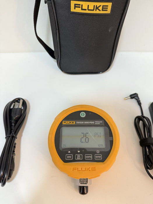 FLUKE 700G30 5000 PSIG DIGITAL TEST CALIBRATION PRESSURE GAUGE (TESTED)