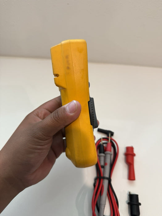 FLUKE 117 TRUE RMS MULTIMETER W/ LEADS & CLIPS - SHIPS FAST
