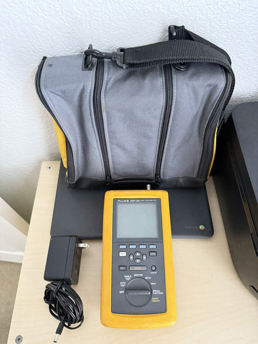 FLUKE DSP-100 LAN CABLEMETER (PARTS ONLY) DOESNT WORKS / SHIPS FAST