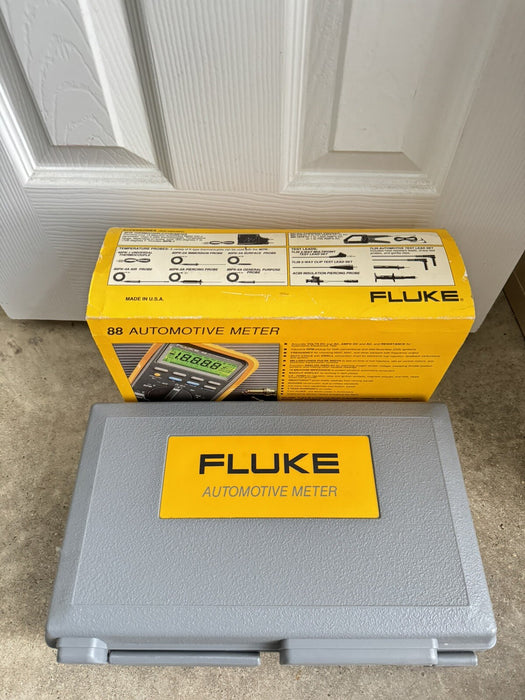 Fluke 88 Automotive Meter Multimeter with RPM and Accessories / SHIPS FAST