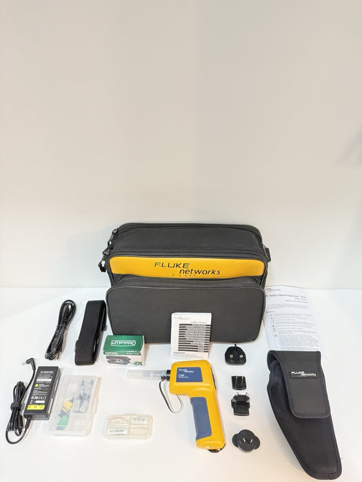 FLUKE NETWORKS FI-3000 FIBERINSPECTOR PRO KIT (FREE SHIPPING) TESTED