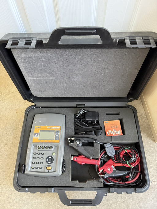 ALBER CELLRECORDER CRT-300 HANDHELD CELL VOLTAGE RESISTANCE TESTER / SHIPS FREE