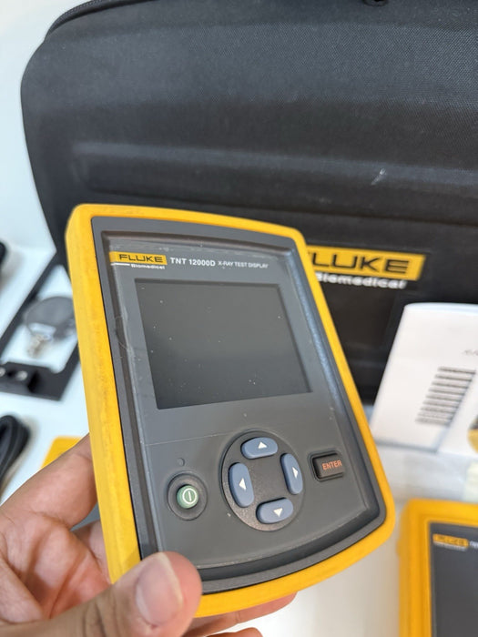 FLUKE BIOMEDICAL TNT 12000D X-RAY W/ DOSEMATE 12000WD KIT (TESTED) FREE SHIPPING