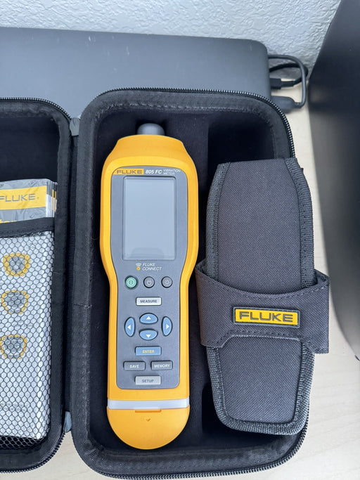 Fluke 805 FC Mechanical Machine Vibration Meter Tester / FREE SHIPPING