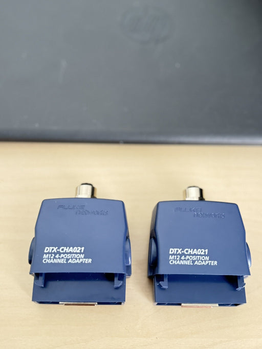Fluke Networks DTX-CHA021S M12 4-Position Channel Adapter - (Set of 2)