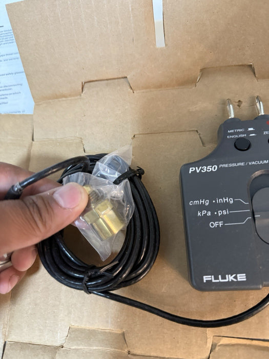 FLUKE PV350 PRESSURE VACUMM TRANSDUCER MODULE (NEW FACTORY SEALED) RARE TO FIND
