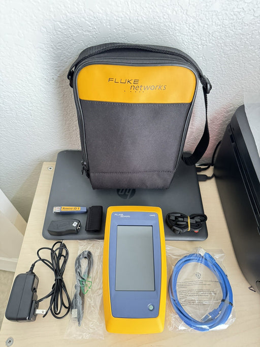 FLUKE NETWORKS LIQ-100 LINKIQ CABLE & NETWORK TESTER 10BASE-T REMOTE ID 1 NEW