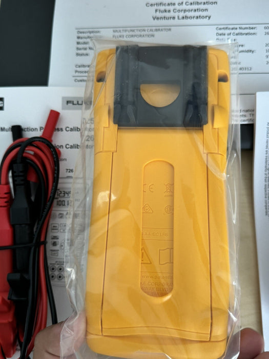 FLUKE 726 PRECISION MULTIFUNCTION CALIBRATOR (MFG-2024) CALIBRATED 2024 - NEW