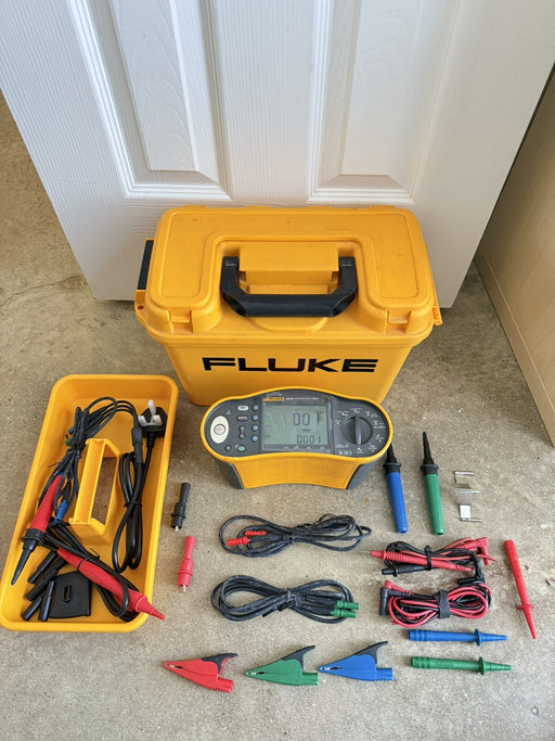 Fluke 1654B Multifunction Installation Tester W/ Accessories- FREE SHIPPING