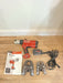 RIDGID RP 340 PRESS TOOL WITH BATTERY & 2 JAWS (TESTED) FREE SHIPPING