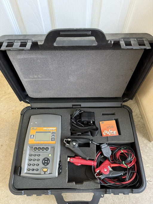 ALBER CELLRECORDER CRT-300 HANDHELD CELL VOLTAGE RESISTANCE TESTER / SHIPS FREE