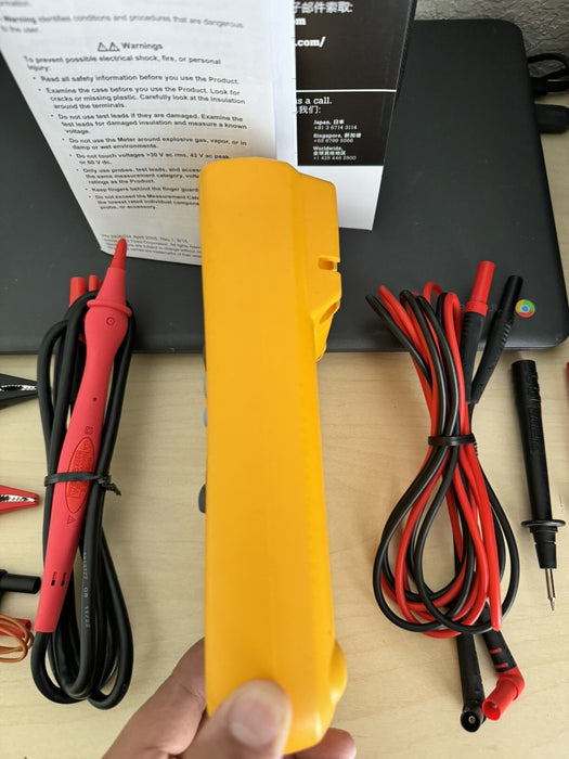 Fluke 1587 FC INSULATION MULTIMETER W/ BAG & LEADS - SHIPS FAST
