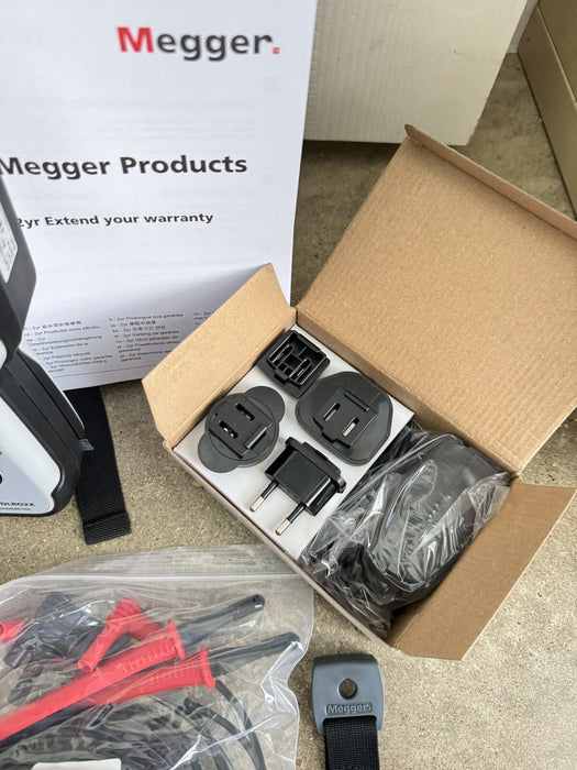 Megger DLRO2X Ducter Low Resistance Ohmmeter & Data Storage / FACTORY NEW