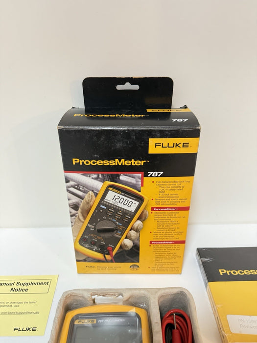 FLUKE 787 PROCESSMETER (NEW FACTORY SEALED) SHIPS FAST - FREE SHIPPING (RARE)