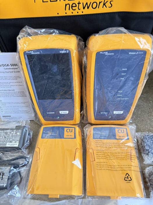 FLUKE NETWORKS DSX2-5000 (CALIBRATED 2024) MFD 2024 - NEW SEALED / SHIPS FREE