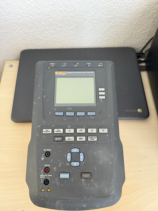 FLUKE ESA615 EU 230V ELECTRICAL SAFETY ANALYZER (TESTED) FREE SHIPPING
