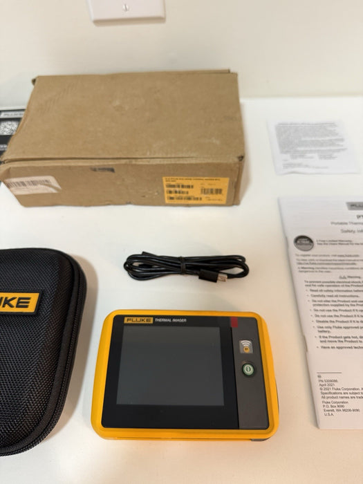 FLUKE PTi120 PORTABLE THERMAL IMAGER W/ ACCESSORIES (NEW FACTORY SEALED) NEW
