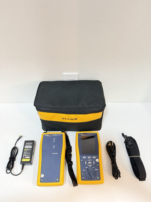 FLUKE NETWORKS DTX-1800 DTX CABLE ANALYZER & DTX-REMOTE (TESTED) - FREE SHIPPING