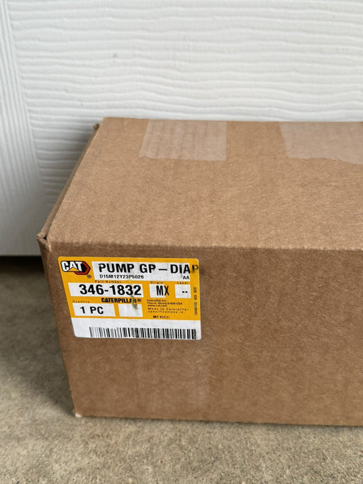 CAT 346-1832 12VDC DIAPHRAGM PUMP (NEW SEALED)