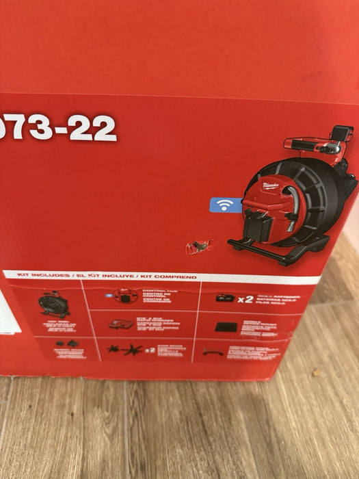 MILWAUKEE 3973-22 120 MID STIFF MODULAR PIPELINE INSPECTION SYSTEM (NEW SEALED)
