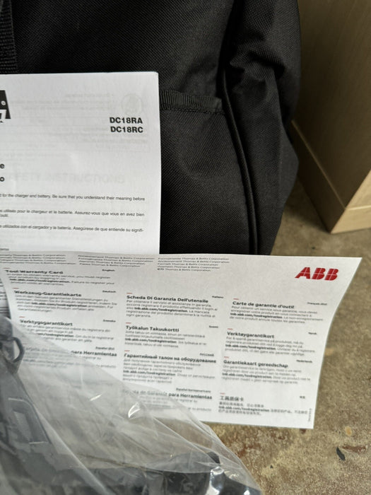 ABB Thomas & Betts TBM14CR-LI Open Crimp Tool, 14-Ton 18V Li - NEW SEALED