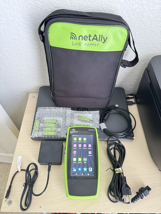 NetAlly, AIRCHECK G3 PRO WIRELESS TESTER KIT W / 1-6 WIRE VIEW W/BAG & CABLES