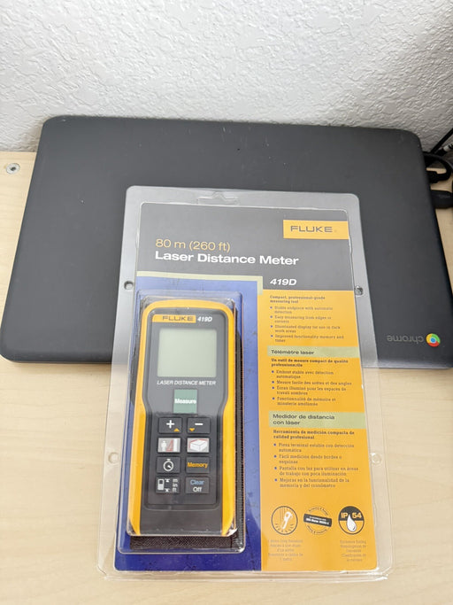 FLUKE 419D LASER DISTANCE METER (NEW SEALED) SHIPS FAST