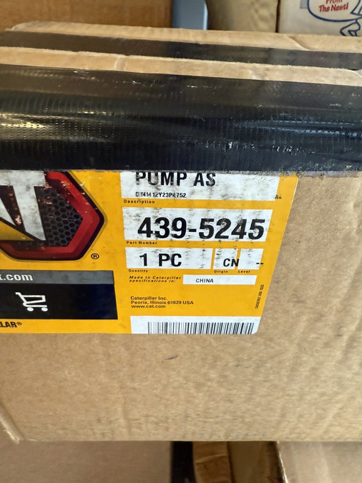CAT 439-5245 BAR MANUAL HYDRAULIC PUMP (NEW SEALED) FREE SHIPPING