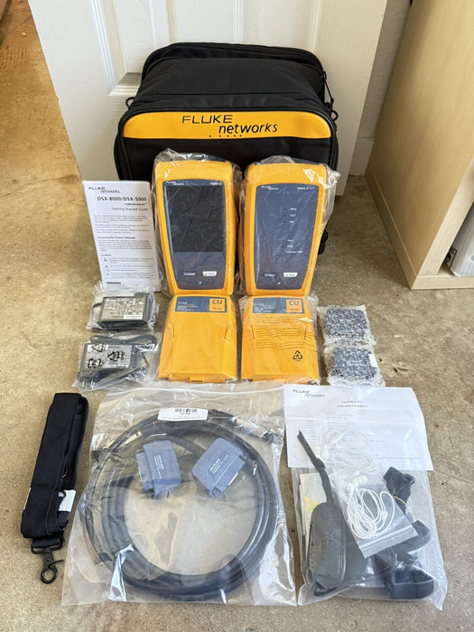 FLUKE NETWORKS DSX2-5000 (CALIBRATED 2024) MFD 2024 - NEW SEALED / SHIPS FREE