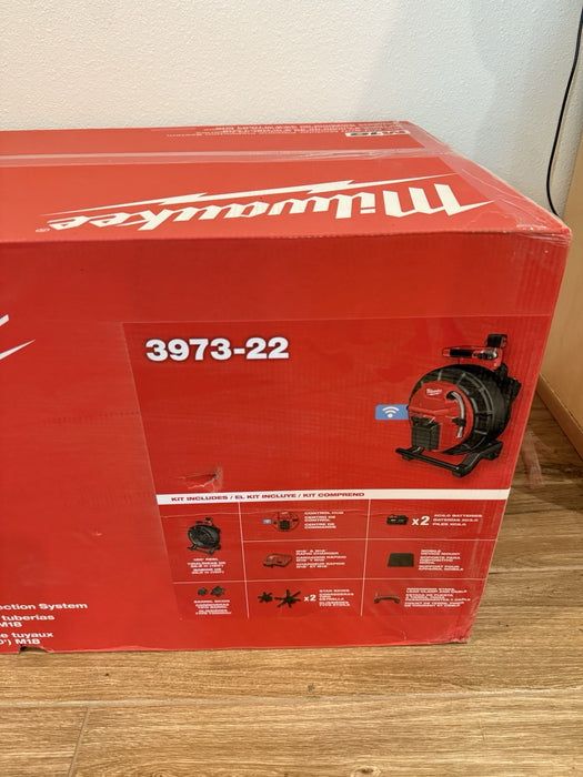 MILWAUKEE 3973-22 120 MID STIFF MODULAR PIPELINE INSPECTION SYSTEM (NEW SEALED)