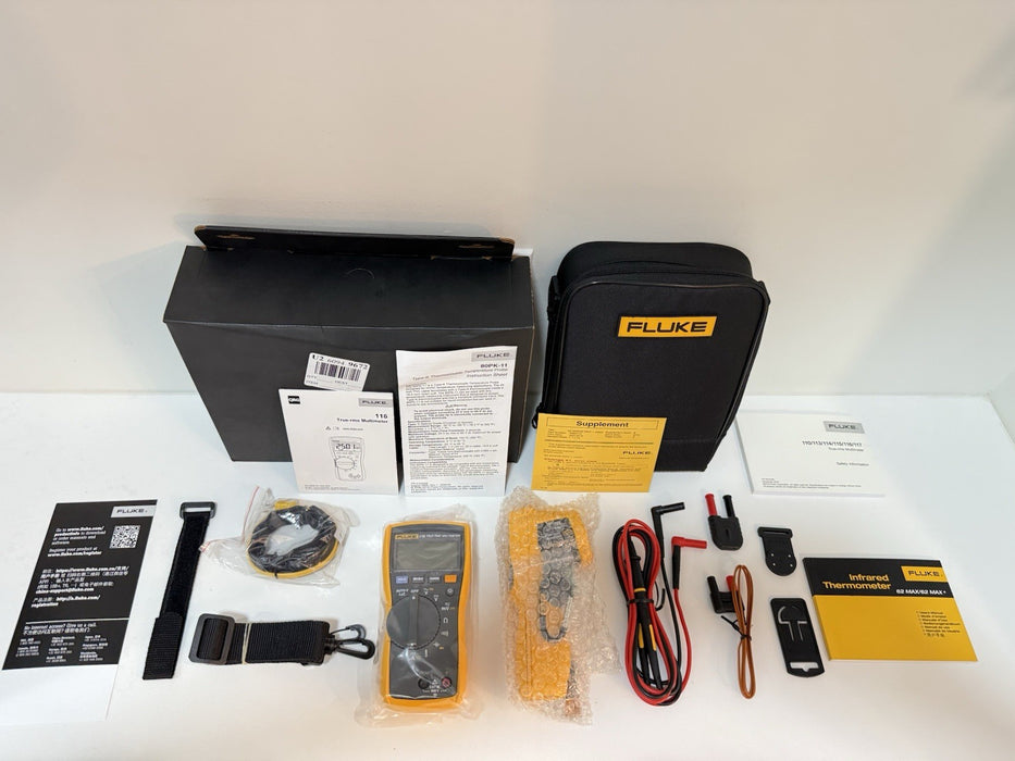 FLUKE 116/62 MAX+ TECHNICIANS COMBO KIT (NEW FACTORY SEALED) SHIPS FAST