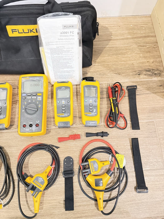 FLUKE 3000 FC IND WIRELESS MULTIMETER INDUSTRIAL KIT (CALIBRATED 2023)