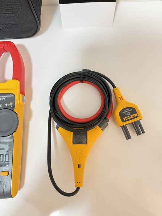 FLUKE 376 FC TRMS CLAMP METER W/ LEADS & CLIPS - SHIPS FAST (NEW)
