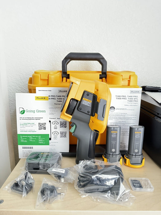 FLUKE Ti450 PRO 60HZ THERMAL IMAGER W / 2 BATTERIES / SHIPS FAST / FREE SHIPPING