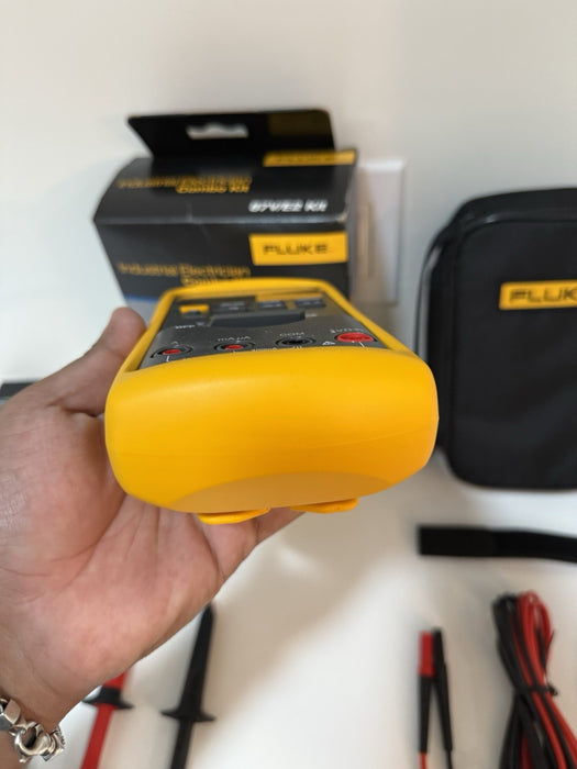FLUKE 87V E2 INDUSTRIAL ELECTRICIAN COMBO KIT (NEW FACTORY SEALED) SHIPS FAST