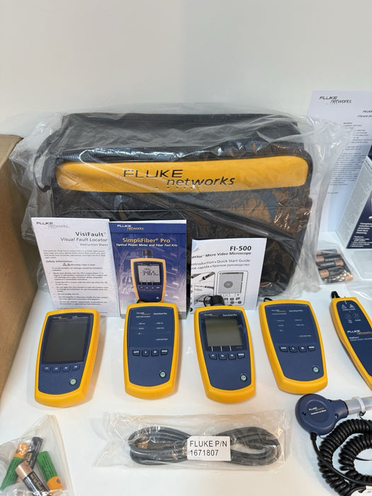 FLUKE NETWORKS FTK1475 POWER METER MULTIMODE KIT /NEW FACTORY SEALED / MFD-2024