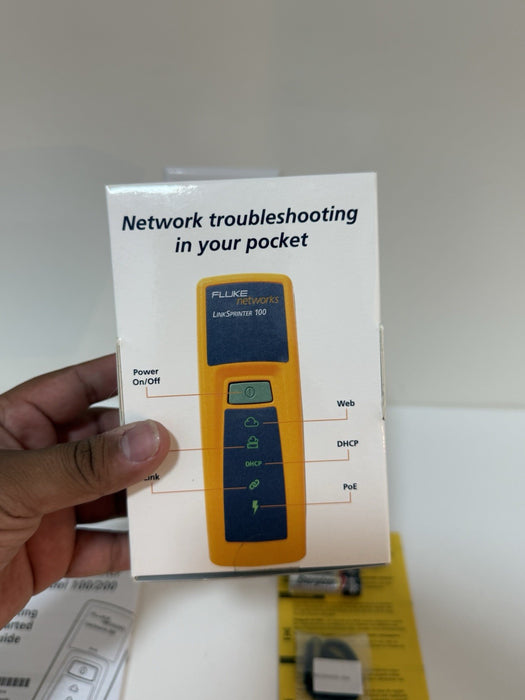 FLUKE NETWORKS LINKSPRINTER 100 TESTED (NEW FACTORY SEALED) SHIPS FAST NEW