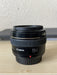 Canon 50mm f/1.4 EF Mount Lens