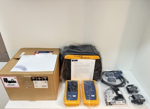 FLUKE NETWORKS DSX2-5000 CABLE ANALYZER  (NEW FACTORY SEALED)  CALIBRATED 2024