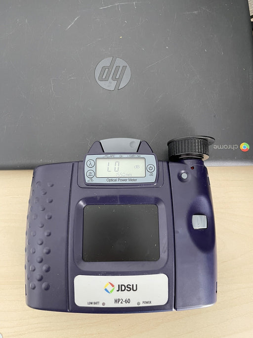 JDSU HP2-60 Optic Microscope & Power Meter with Case