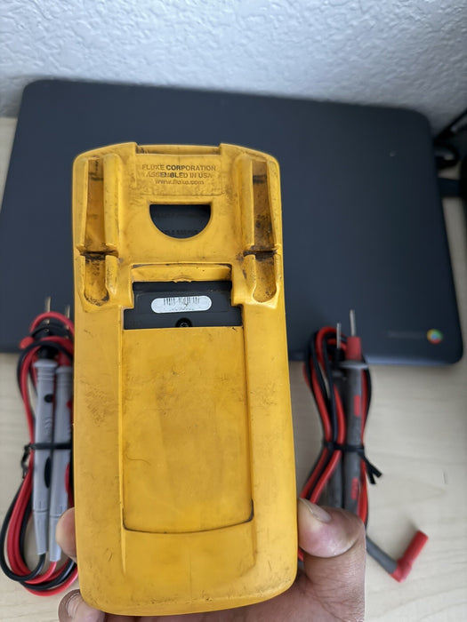 FLUKE 787 PROCESSMETER W/LEADS (SHIPS FAST) FREE SHIPPING (TESTED)