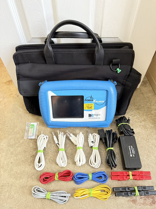 DRANETZ XPLORER PX5 POWER QUALITY ANALYZER 3 PHASE (CALIBRATED 2024) TESTED