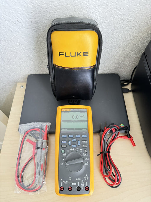 FLUKE 289 TRUE RMS MULTIMETER W/ LEAD SET & BAG-FREE SHIPPING (TESTED)
