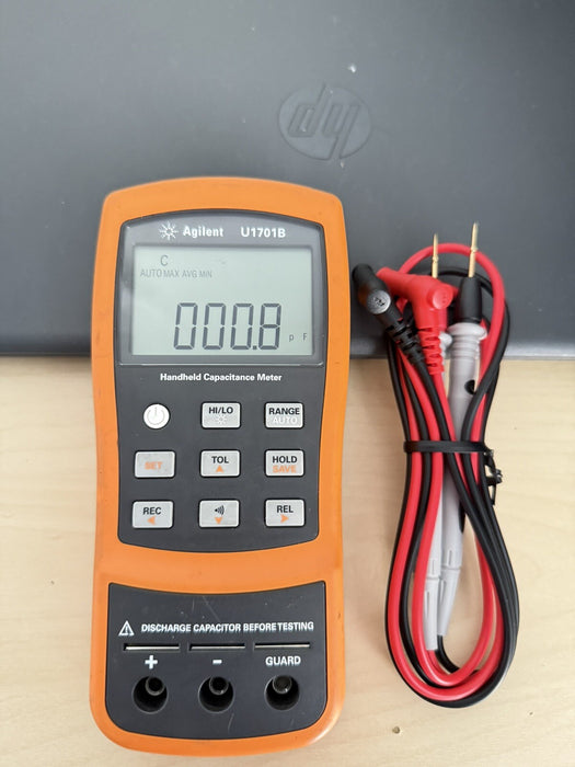 Agilent U1701B Capacitance Meter W / Leads (SHIPS FAST)