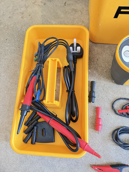 Fluke 1654B Multifunction Installation Tester W/ Accessories- FREE SHIPPING