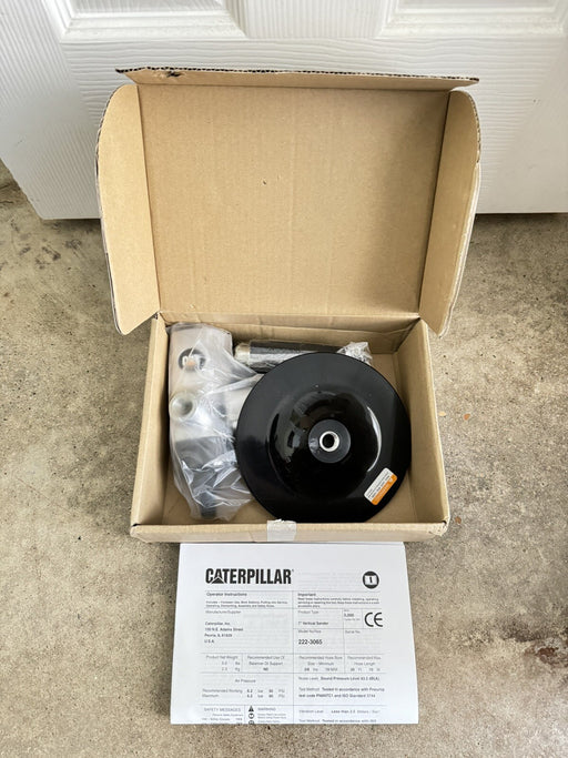Caterpillar 222-3065 7” Heavy Duty Vertical Air Sander / NEW SEALED - SHIPS FAST
