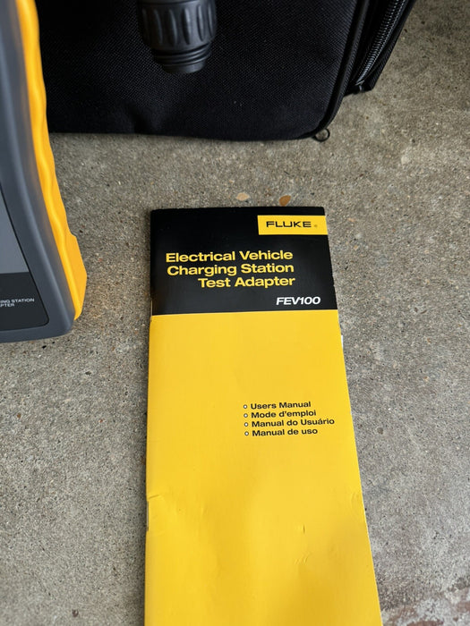 Fluke FEV100/TY1 Adapter Kit for Electric Vehicle Charging Stations / SHIPS FAST